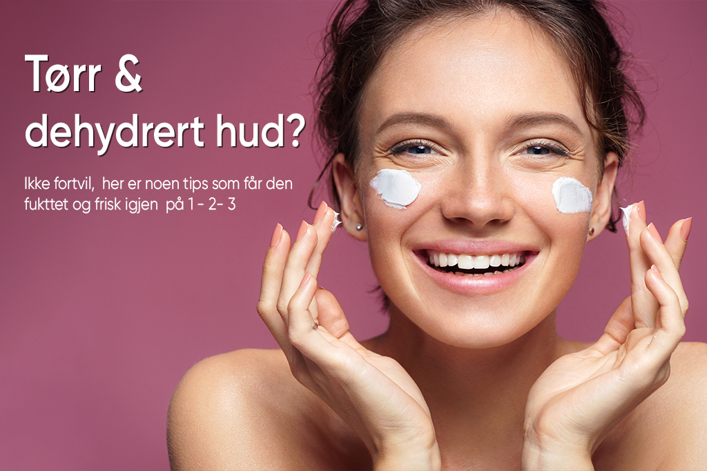 Hudpleie for tørr og dehydrert hud