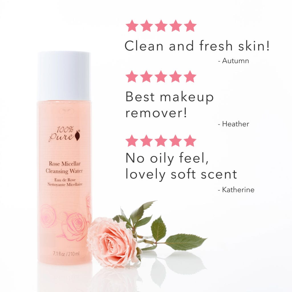 Rose Miceallar water for alle hudtyper