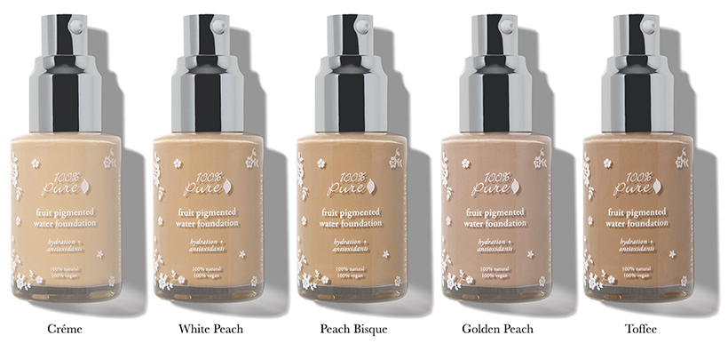 100% Pure water foundation