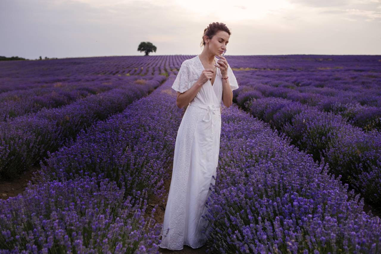 lavender er en nydelig duft, dette har karma.no av lanvender produkter