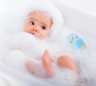 Badesvamp for babyer