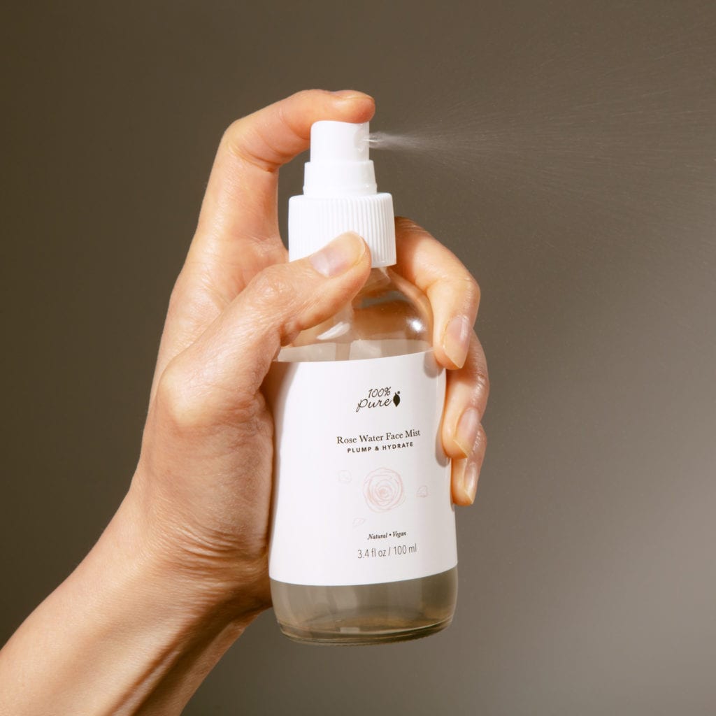 100% Pure Rose Water Face mist - ansiktsspray