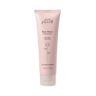 100% pure rose water gel cleanser