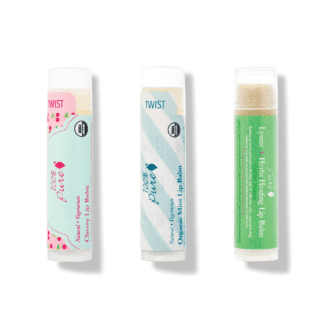 Sweet kisses lip balm leppeomade pakke fra 100% Pure