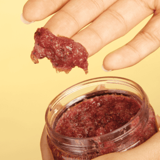 100% Pure strawberry lemonade Jelly Scrub