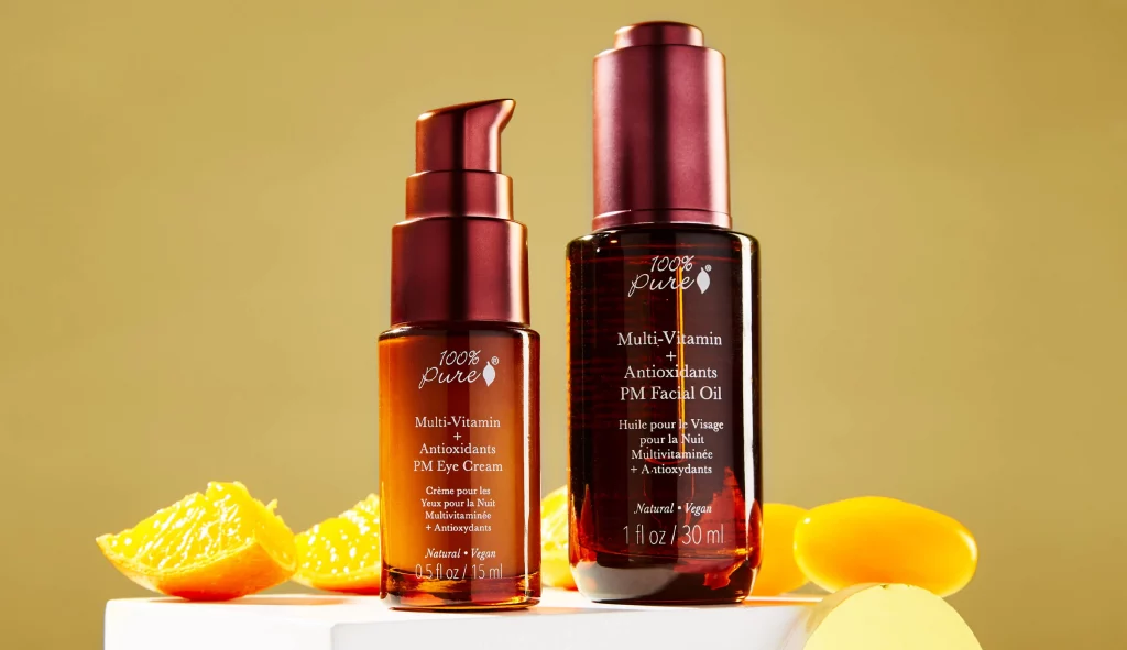 PM treatment Multi vitaminer ansiktsolje og øyeserum