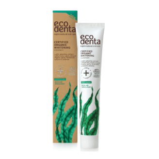 Ecodenta whitening toothpaste naturlig tannkrem med spirulina