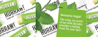 Hurraw lip balm naturlig og vegansk leppeomade