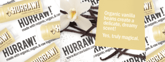 Hurraw lip balm naturlig og vegansk leppeomade