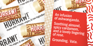 Hurraw lip balm naturlig og vegansk leppeomade