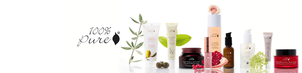 100% Pure naturlig hudpleie og skjønnhetsprodukter