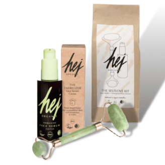 Hej Organic Cactus "The Selflove Kit " -The Energizer Face Serum 30ml + Jade Roller
