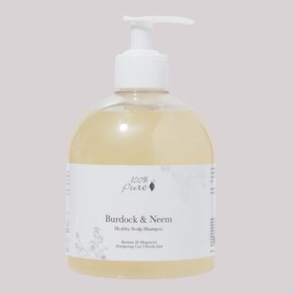 100% Pure burdock and neem shampoo