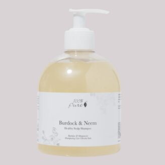 100% Pure burdock and neem shampoo