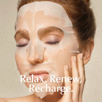 the relaxer sheet mask hej organic