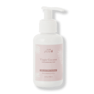 100% Pure Virgin coconut cleansing foam