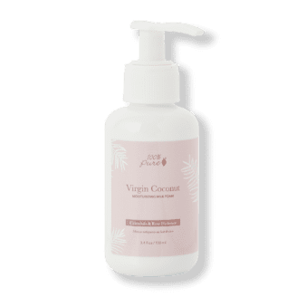 100% Pure Virgin coconut cleansing foam