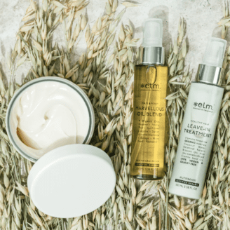 Alternative view of Elm Organics Hårmaske med Keratin & Quinoa - 250 ml