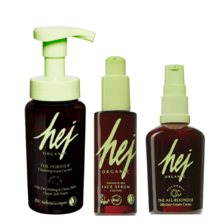 Startpakke Hej Organic for normal, tørr og dehydrert hud