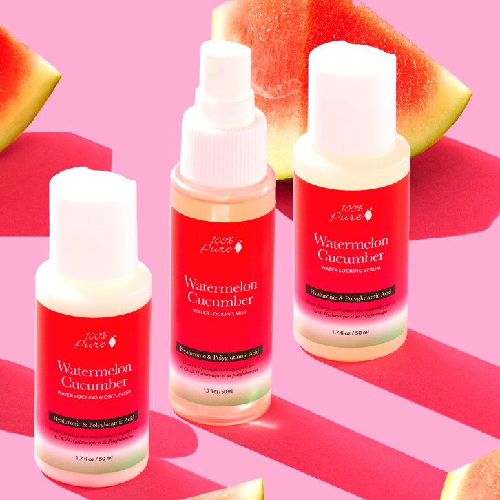 100% Pure watermelon moisture lock system