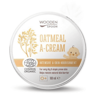 Biosertifisert krem for sensitiv og atopisk baby hud. Kolloidal havre som lindrer og behandler0