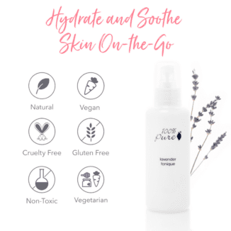 100% Pure lavender tonique ansiktsvann