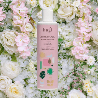 hagi dusjkrem bali holiday med probiotika