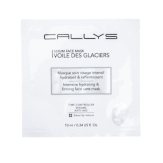 Callys skin care Veil of the Glacier sheet mask med fuktighet og oppstrammende effekt.