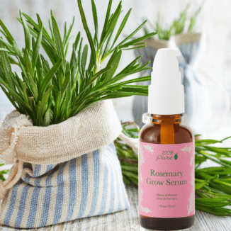 Rosemarin hår serum for å forebygge hårtap. Gir sterkere og fyldigere hår