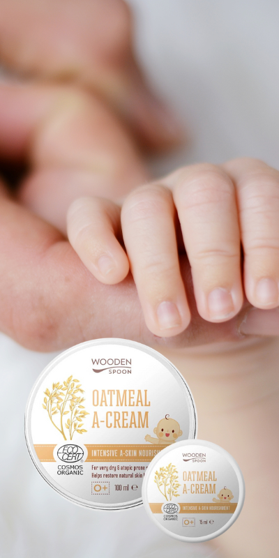 WOODEN SPOON OATMEAL A CREAM FOR TØRR HUD HOS BARN