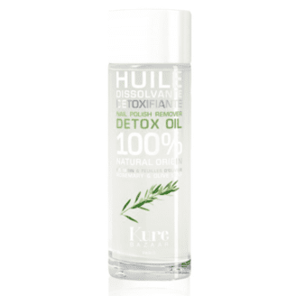 Kure bazaar nail polish remover naturlig neglelakksfjerner olje, økologisk rosemarin