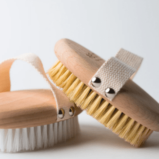 Elm Organics Body brush for tørrbørsing av kroppen