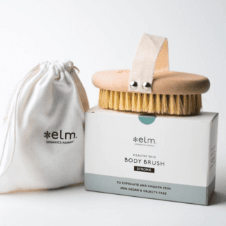 Elm Organics Body brush for tørrbørsing av kroppen