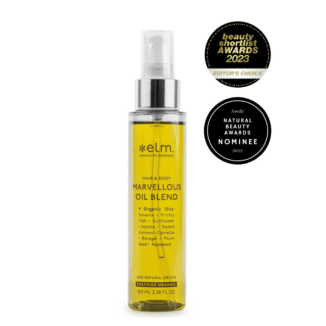 Prisvinnende marvelous blend body oil fra elm Organic