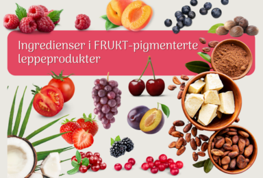 frukt pigmentert makeup