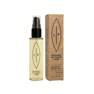 by lip intimate care shaving oil