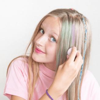 Alternative view of Lallabee Hair Shadow - Purple Rain - Lilla