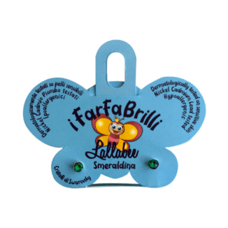 Lallabee øredobber for barn, smeraldina