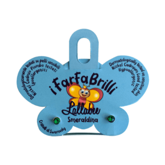 Lallabee øredobber for barn, smeraldina