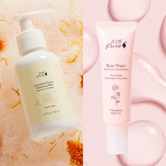 hudpleiepakke 100% pure hyaluronic acid serum og calendula rens