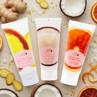 Hudpleiepakke 3 stk håndkremer fra 100% Pure, naturlige håndkremer