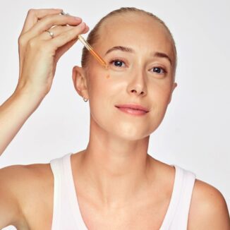 Elm organic hudpleie ansiktsserum og olje for glød og fuktighet