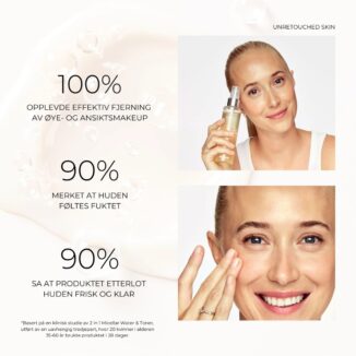 Elm organic hudpleie micellar water og toner i en 150 ml