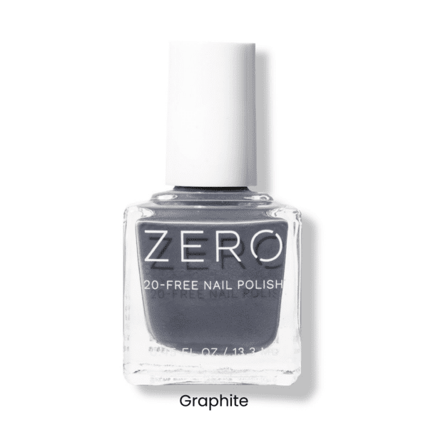 100% Pure natural nail polish Graphite