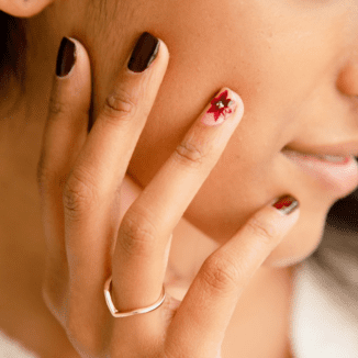 100% Pure nail polish -