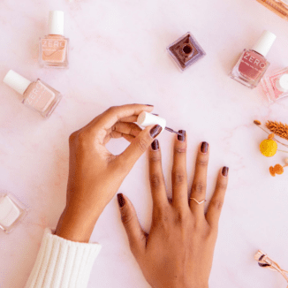 100% Pure nail polish -