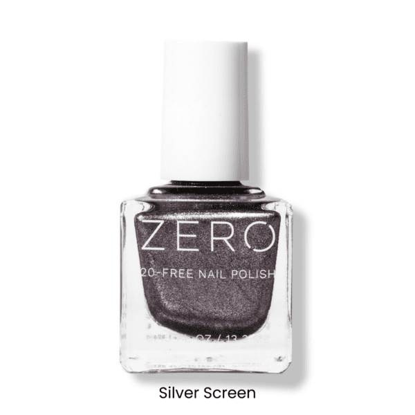 100% Pure silver screen nail polish naturlig neglelakk