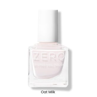 Zero Nail Polish Oat milk . frask maninkyr hvit