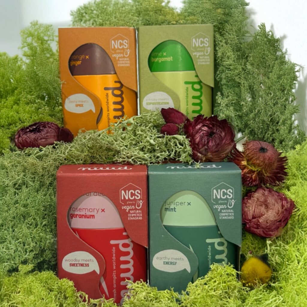 Nuud natural deodorant stick rosemary x geranium -superpopulære deodoranter for deg som ønsker en naturlig og effektiv deodorant.