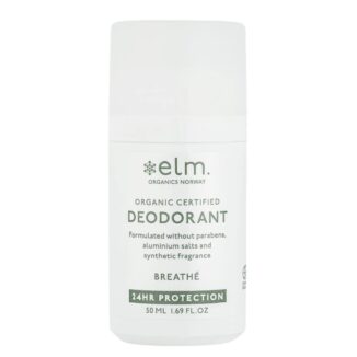 elm organics økologisk deodrant breathe 50ml